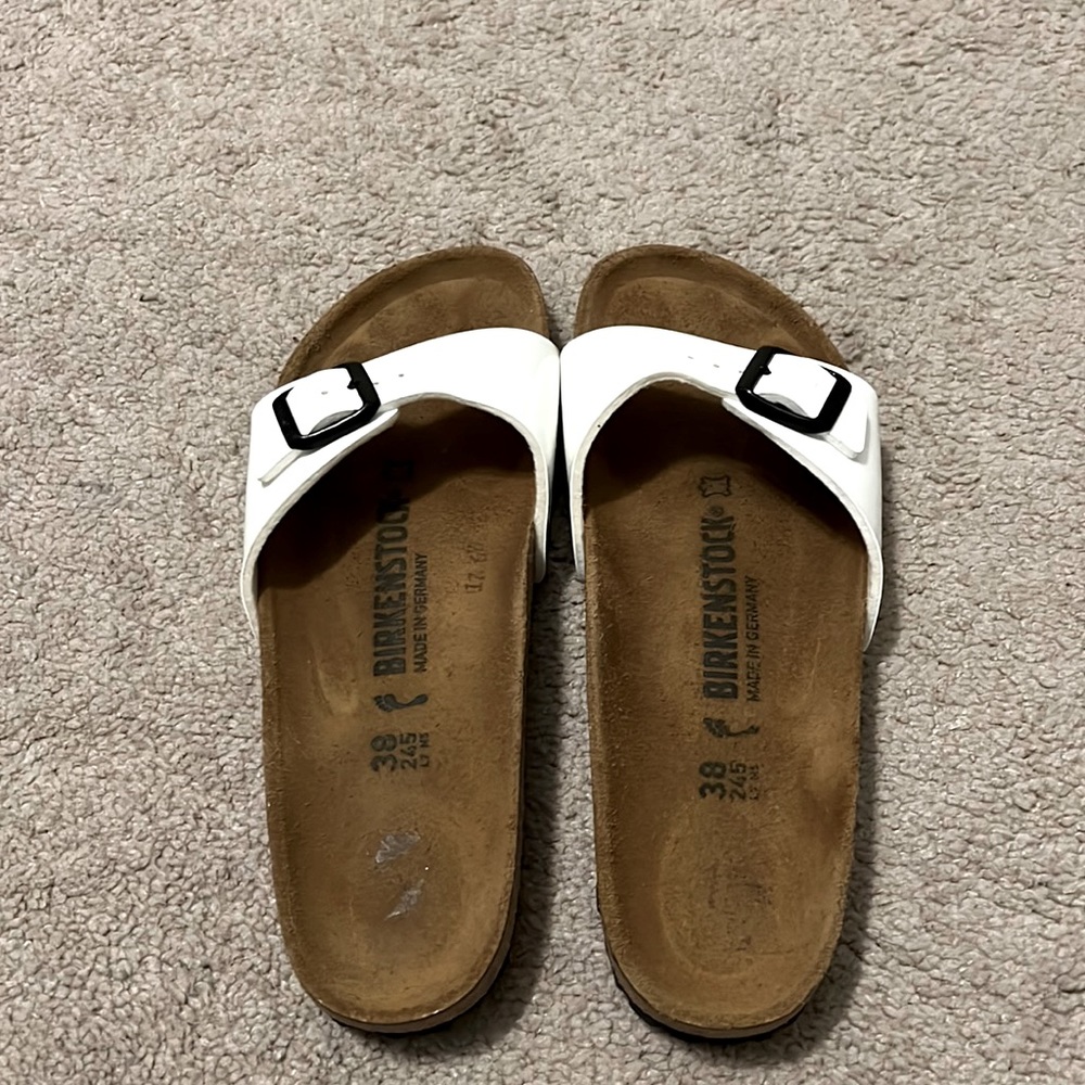 White Birkenstocks